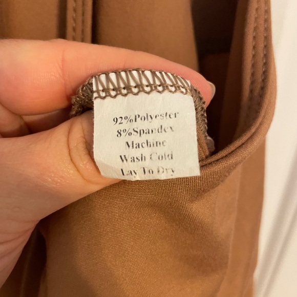 Camel Jumpsuit - Picture 5 of 5